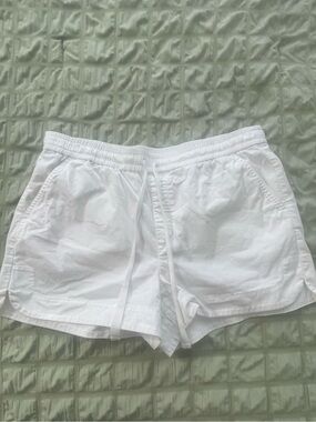 J. Crew White Cotton Shorts